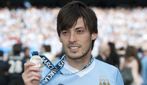 David Silva was influential as Manchester City won 2-0 at Everton on Sunday
