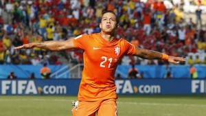 PSV winger Memphis Depay is reported to be in Manchester discussing a deal