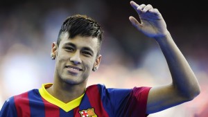 Brazilian forward Neymar scored a brace in Barcelona's 2-0 Champions League victory over PSG on Tuesday night