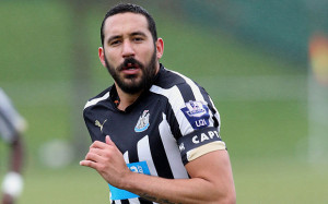 Versaile Argentinian Jonas Gutierrez scored the goal that secured Newcastle's Premier League status