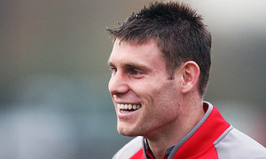 Manchester City midfielder James Milner is out-of-contract this summer at the Etihad Stadium