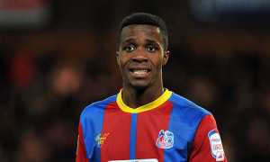 Wilfried Zaha played a key part in Palace winning 3-1 at Liverpool on Saturday