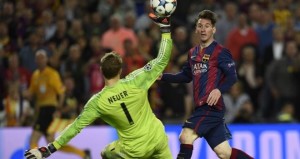 Lionel Messi doubles Barcelona's advantage over Bayern Munich in the Champions League