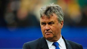 Veteran Dutch boss Guus Hiddink is the favourite for the vacant managerial Leicester job