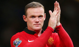 Striker Wayne Rooney scored a hat-trick in Manchester United's 4-0 victory over Club Brugge in their Champions League play-off second leg