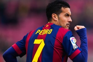 Barcelona winger Pedro is reportedly in England to complete a move to Premier League champions Chelsea