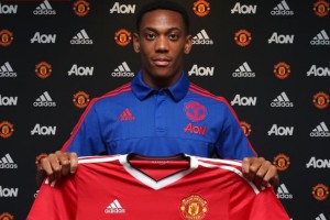 Young French striker Anthony Martial has made a bright start to his career at Manchester United