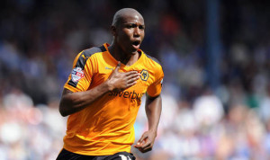Wolves striker Benik Afobe is being linked with a move to Midlands rivals Aston Villa