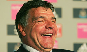 Sam Allardyce claimed his first win as Sunderland boss in the north east derby