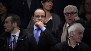 French President Francois Hollande was at the France game when a terror attack was launched outside the Stade de France