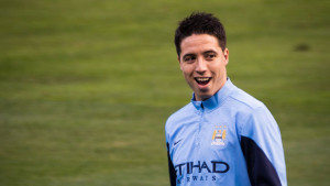 Manchester City's French midfielder Samir Nasri is being linked with a move to Juventus