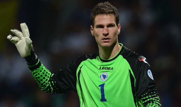 Bosnian 'keeper Asmir Begovic could be set for a prolonged run in the team after first choice Thibaut Courtois picked-up an injury on international duty with Belgium