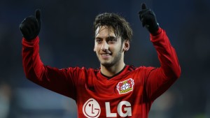 Bayer Leverkusen midfielder Hakan Calhanoglu is reportedly  a man in-demand